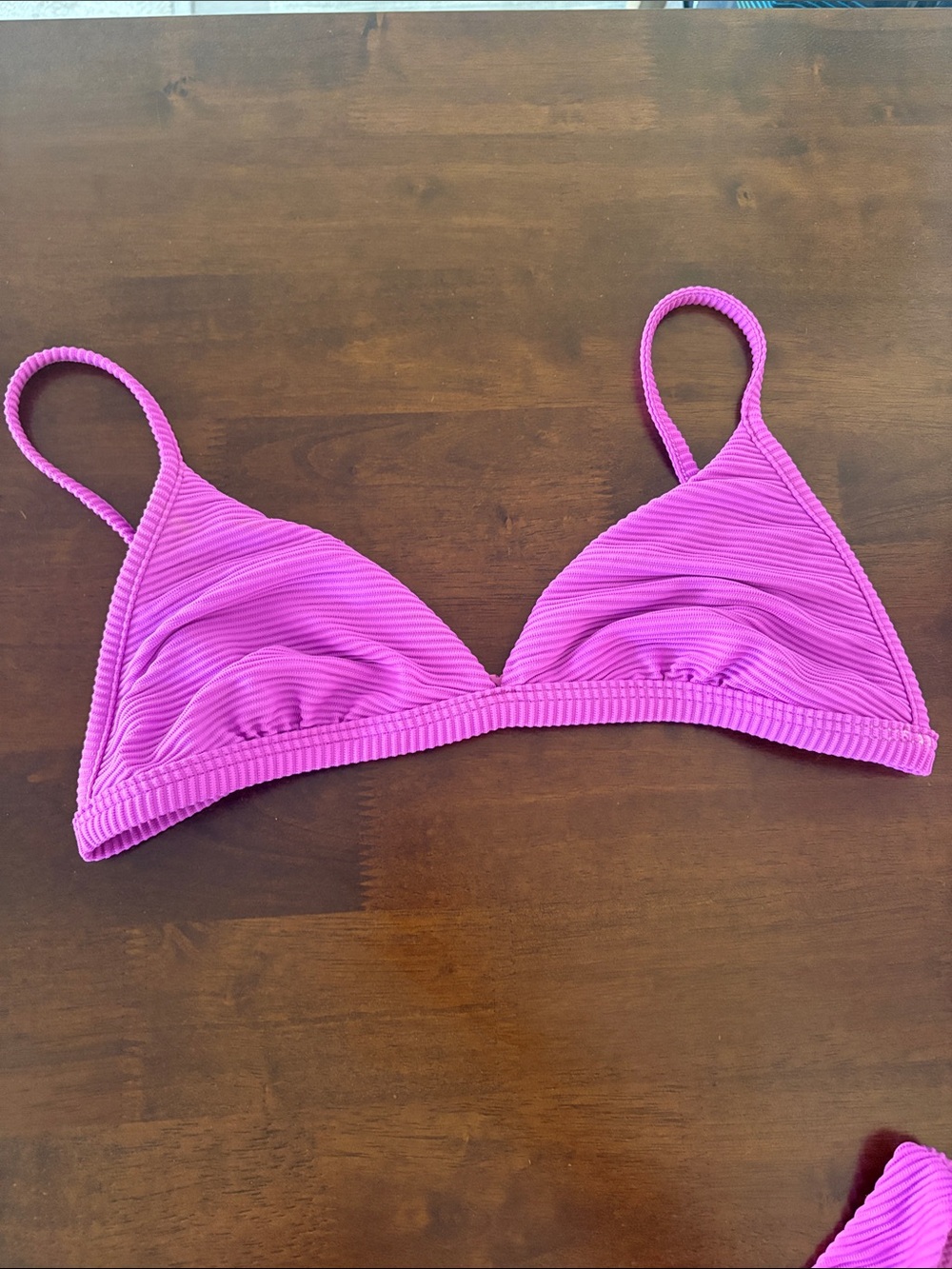 Seafolly Ribbed Triangle Bikini Set - Picture 3 of 4